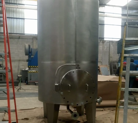 Fabricación de tanques industriales en Puebla